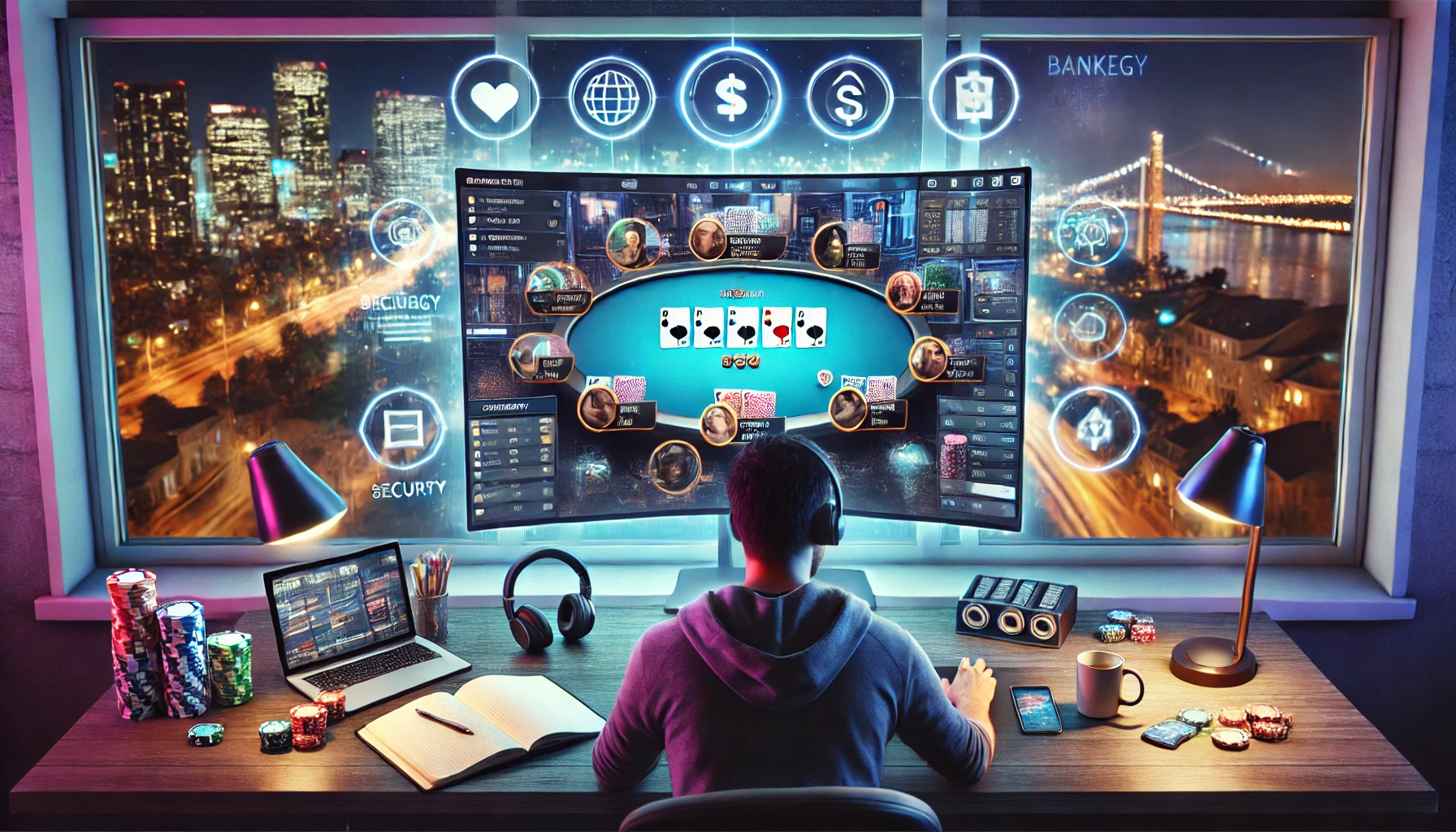 Как начать игру в онлайн покер на деньги?