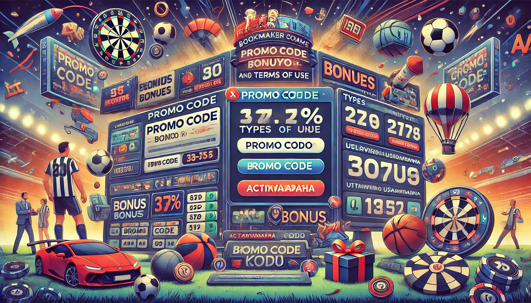 Промокоды в букмекерских компаниях: виды и условия использования